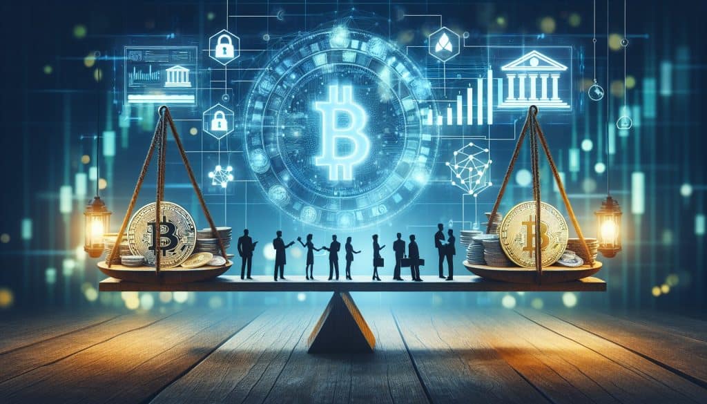 Pojav kriptovalut in tehnologije veriženja blokov: Izzivi in priložnosti za tradicionalne finančne institucije