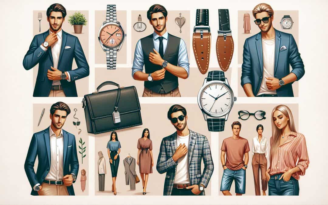 Kako kombinirati uro z elegantnimi in casual oblačili?