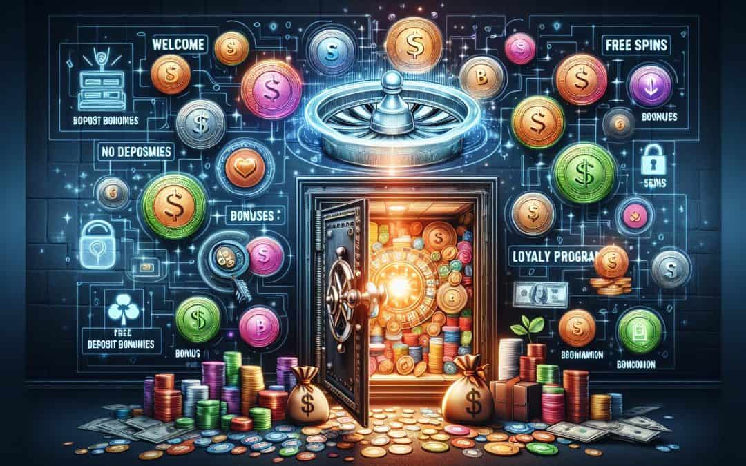 Kaj so različne vrste bonusov v spletnih kazinojih