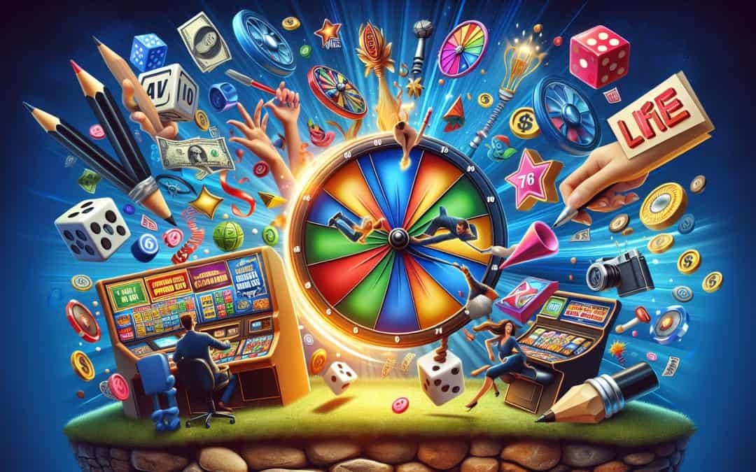 Igre z nagradnimi kolesi in dodatki