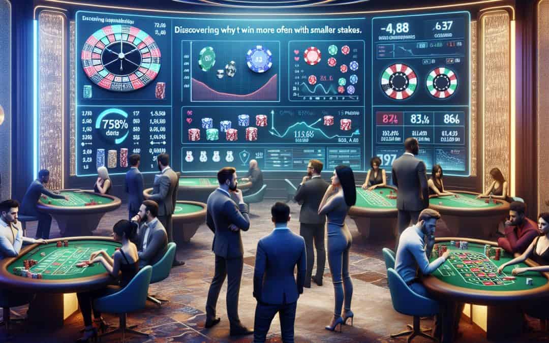 Zakaj igralci zmagujejo več z manjšimi vložki