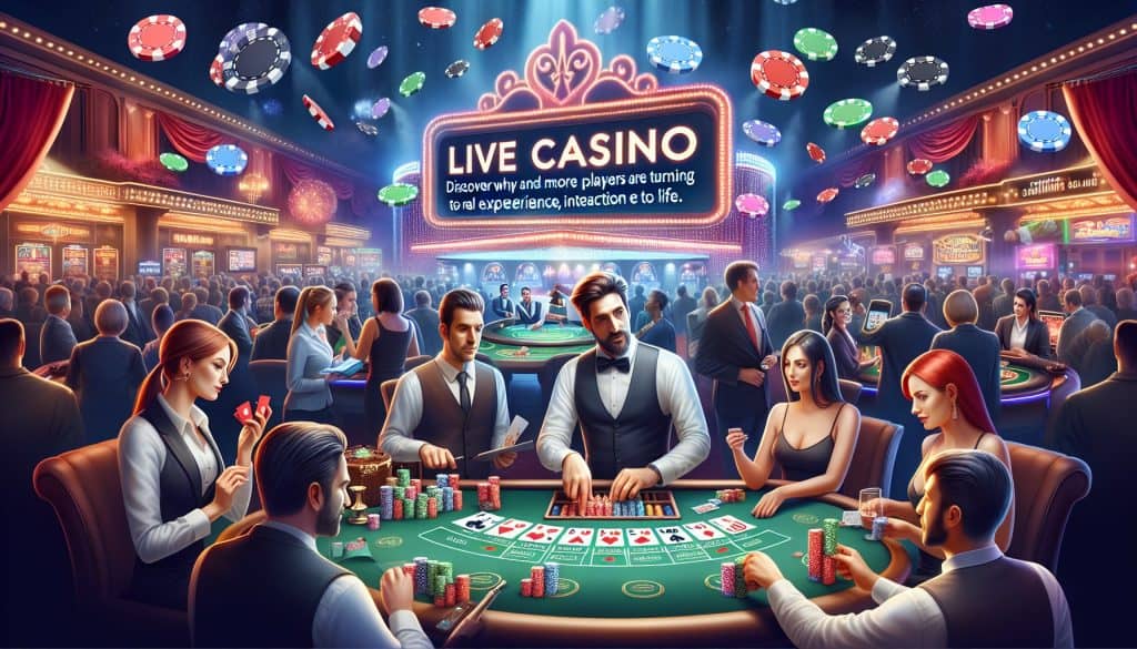 Zakaj se vedno več igralcev odloča za live casino Zakaj se vedno več igralcev odloča za live casino
