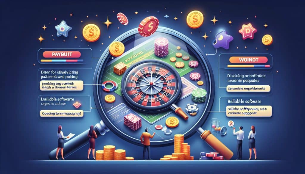 Kako prepoznati spletne kazinoje, ki ponujajo najboljše izplačilne pogoje