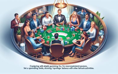 Kockanje kot zabava: kako ostati odgovoren igralec