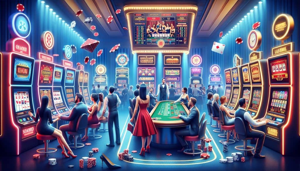 Ali so kazino igre z live trgovci boljše kot običajni avtomati