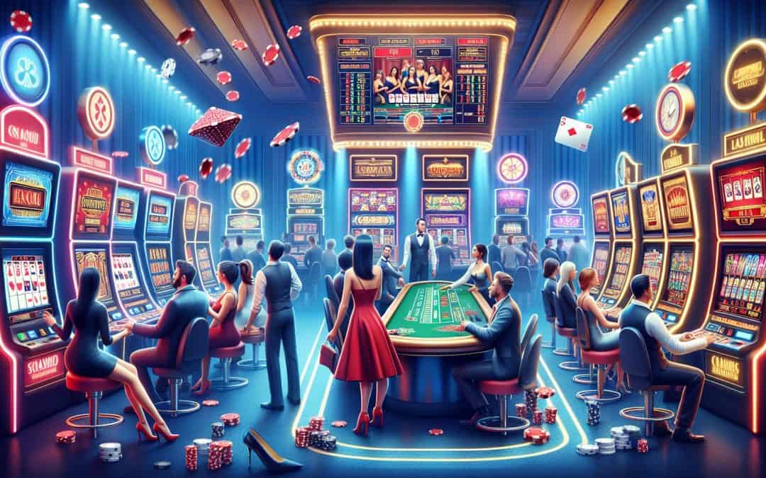 Ali so kazino igre z live trgovci boljše kot običajni avtomati