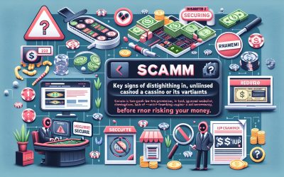 Kako prepoznati prevaro v nelicenciranem casinu