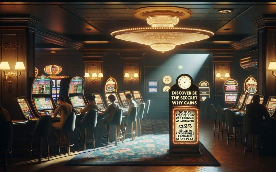 Zakaj nekatere igralnice ponujajo bonuse samo zjutraj