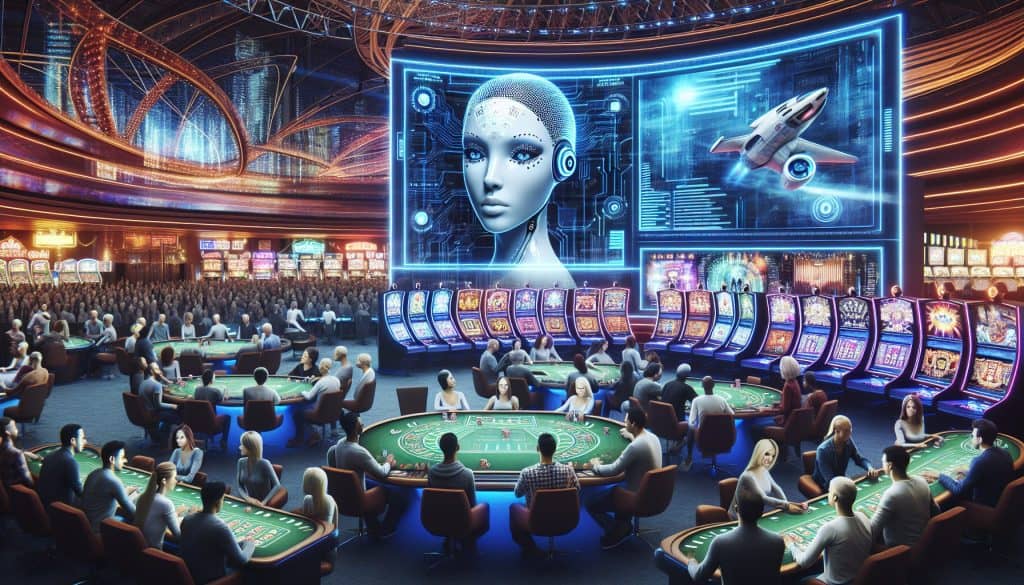 Ko tehnologija sreča srečo AI v modernih kazinojih